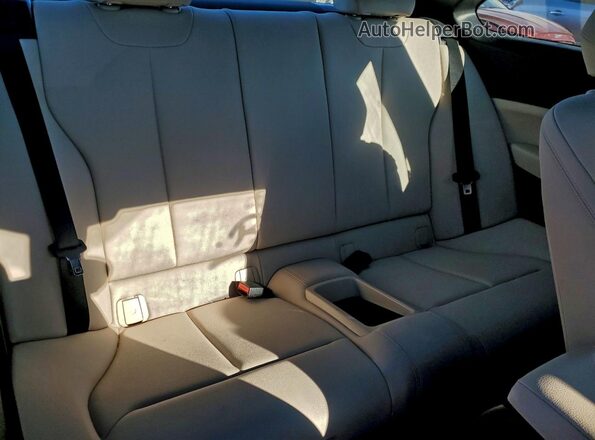 WBA2H9C32H7A25769 2017 BMW 2 SERIES Blue Вид задніх сидінь