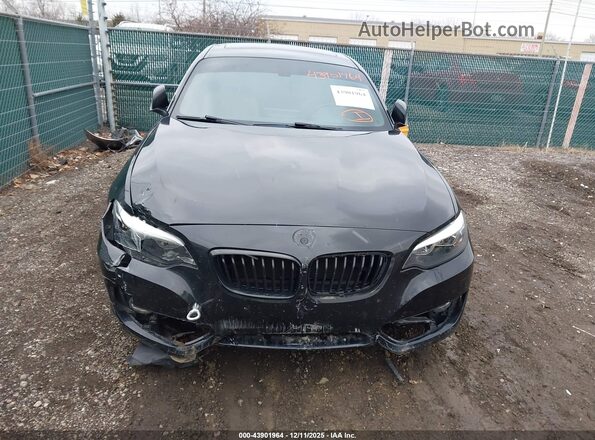 WBA2H9C32HV986901 2017 BMW 2 SERIES Black Front view