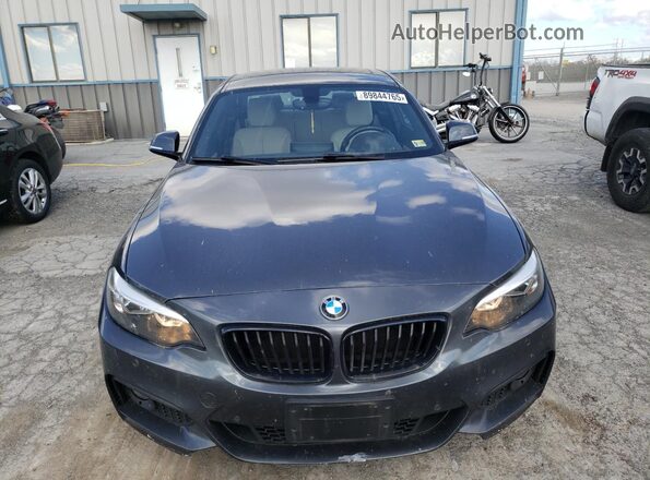 WBA2H9C3XHV642460 2017 BMW 2 SERIES Gray წინა ხედი