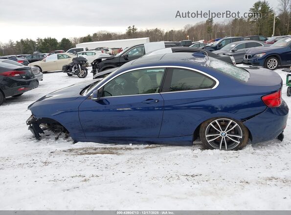 WBA2J1C57K7D45622 2019 BMW 2 SERIES Blue სალონის 360-გრადუსიანი ხედი