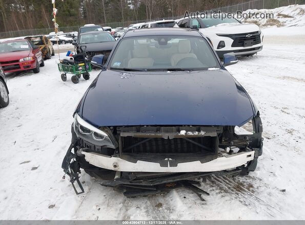 WBA2J1C57K7D45622 2019 BMW 2 SERIES Blue ხელსაწყოთა პანელის ხედი
