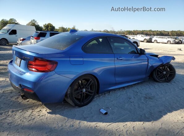 WBA2J5C00L7E26166 2020 BMW M2 Blue უკანა მარჯვენა