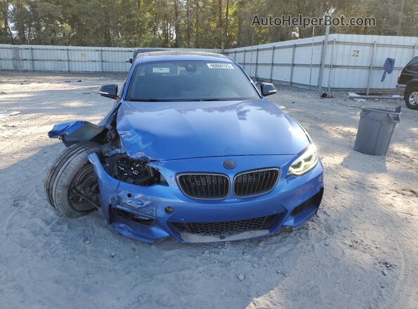 WBA2J5C00L7E26166 2020 BMW M2 Blue წინა ხედი