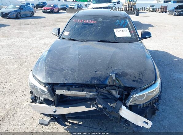 WBA2J5C55K7D12643 2019 BMW M2 Black უკანა ხედი