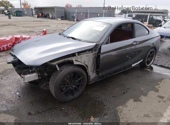 WBA2J5C5XK7D35660 2019 BMW M2 Gray Przód lewy