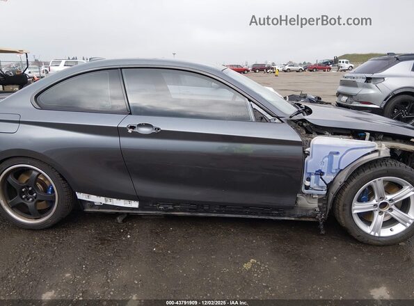 WBA2J5C5XK7D35660 2019 BMW M2 Gray Widok wnętrza 360 stopni