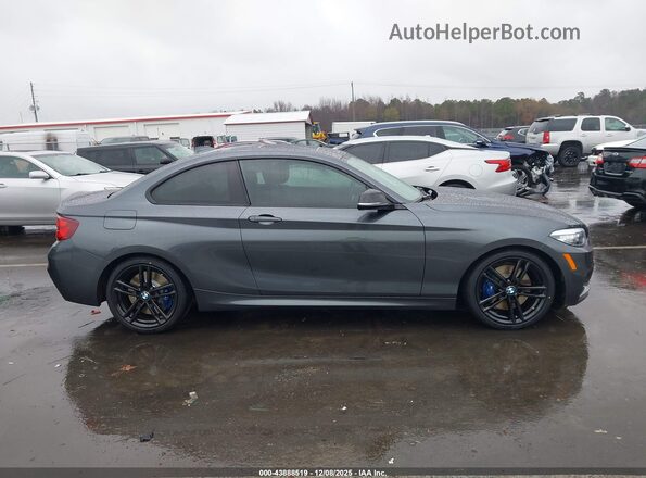 WBA2J7C07M7H87973 2021 BMW M2 Gray Widok zestawu wskaźników