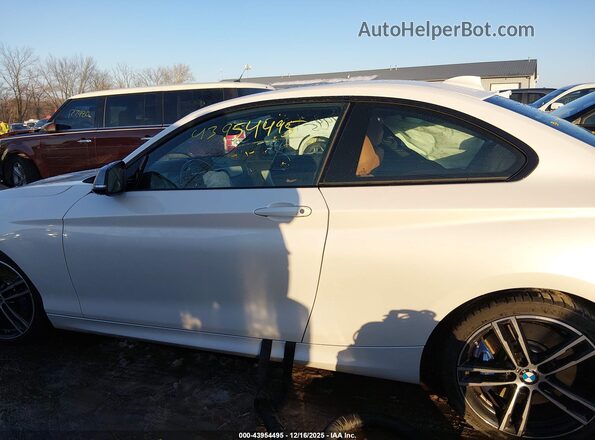 WBA2J7C51JVD60663 2018 BMW M2 White Панорамний вид салону 360°
