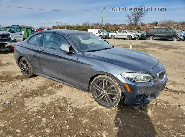 WBA2J7C55JVB28552 2018 BMW M2 Gray Przód prawy