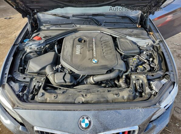 WBA2J7C55JVB28552 2018 BMW M2 Gray Widok wnętrza z tyłu