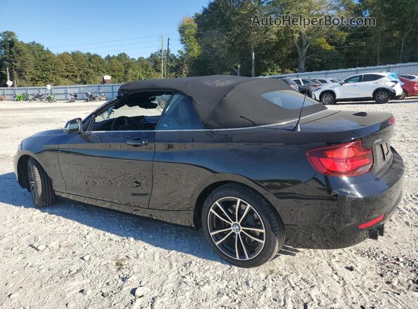 WBA2K1C05L7F99459 2020 BMW 2 SERIES Black უკანა მარცხენა