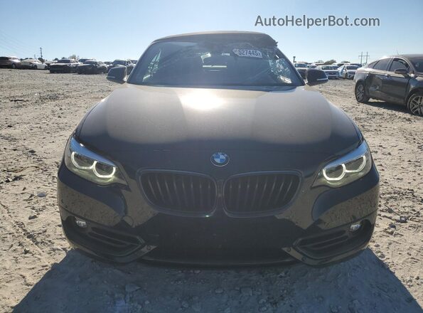 WBA2K1C05L7F99459 2020 BMW 2 SERIES Black წინა ხედი