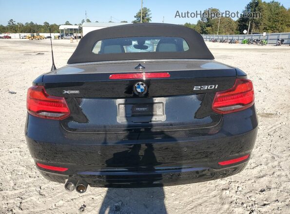 WBA2K1C05L7F99459 2020 BMW 2 SERIES Black უკანა ხედი