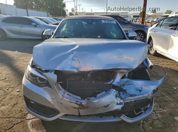 WBA2K1C0XL7G07443 2020 BMW 2 SERIES Серебряный Вид спереди