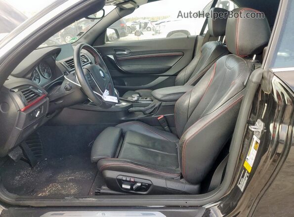 WBA2K9C3XHV950617 2017 BMW 2 SERIES Black Vista interior delantera