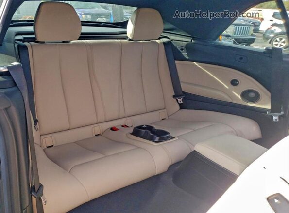 WBA2K9C52HV646909 2017 BMW 2 SERIES Black Vista de los asientos traseros