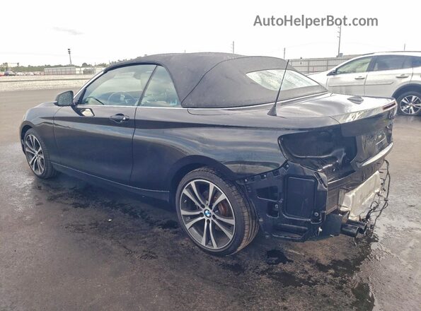 WBA2K9C52HV646909 2017 BMW 2 SERIES Black Trasero izquierdo
