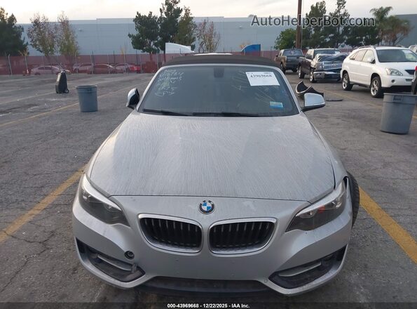 WBA2K9C58HV646784 2017 BMW 2 SERIES Gray Instrument cluster view