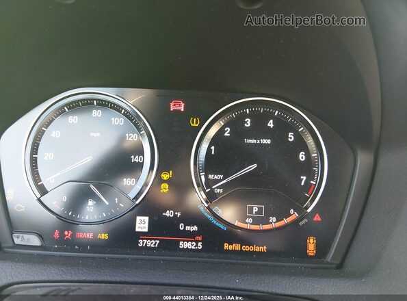 WBA2M7C01M7J21776 2021 BMW 2 SERIES White უკანა სავარძლების ხედი