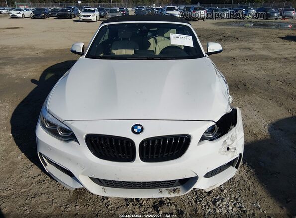 WBA2M7C01M7J21776 2021 BMW 2 SERIES White ხელსაწყოთა პანელის ხედი
