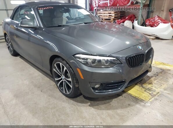 WBA2M7C03L7E97235 2020 BMW 2 SERIES Black Вид спереду