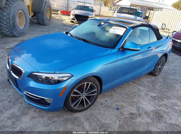 WBA2M7C50K7D47450 2019 BMW 2 SERIES Blue Передня ліва чверть
