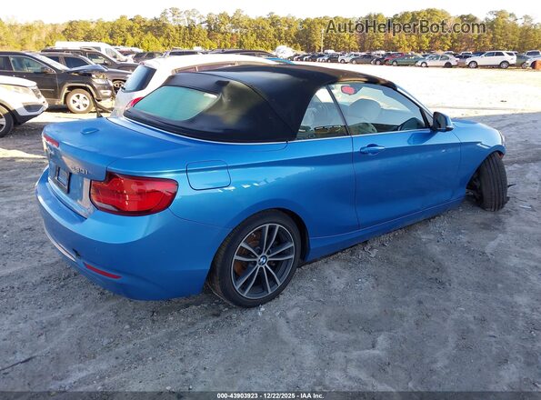 WBA2M7C50K7D47450 2019 BMW 2 SERIES Blue Задня права чверть