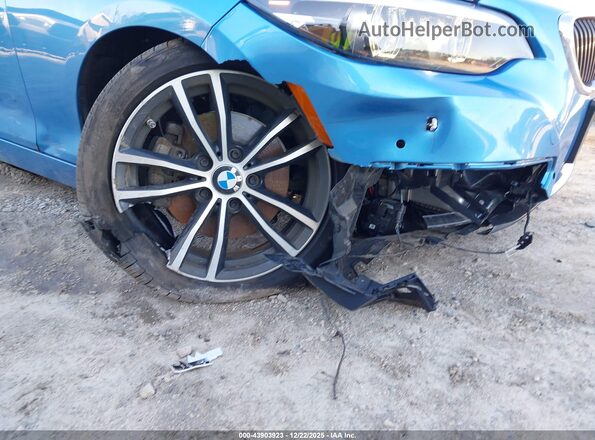 WBA2M7C50K7D47450 2019 BMW 2 SERIES Blue Вид спереду