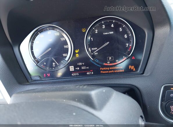 WBA2M7C50K7D47450 2019 BMW 2 SERIES Blue Вид задніх сидінь