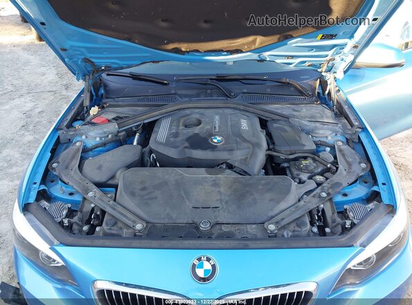 WBA2M7C50K7D47450 2019 BMW 2 SERIES Blue Вид ззаду