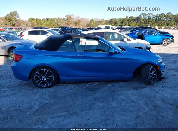 WBA2M7C50K7D47450 2019 BMW 2 SERIES Blue Панорамний вид салону 360°