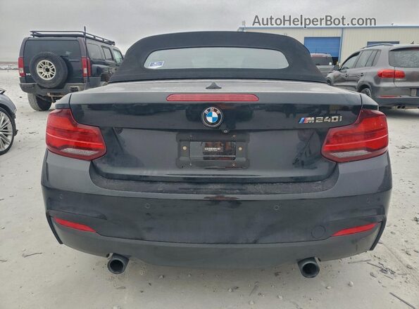 WBA2N1C00L7D92694 2020 BMW M2 Black უკანა ხედი