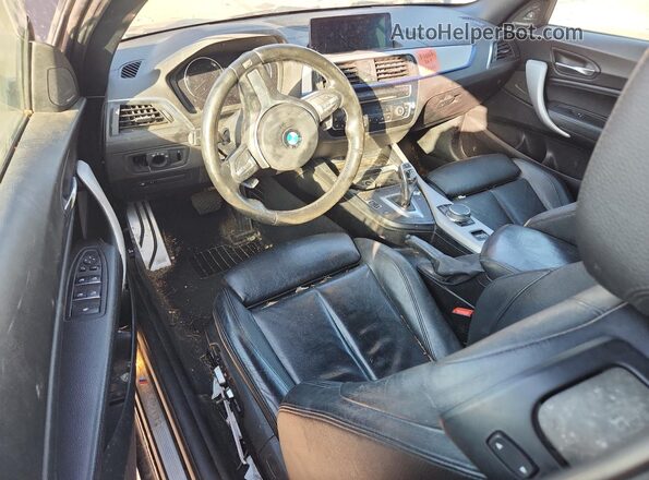 WBA2N3C50JVC29432 2018 BMW M2 Black Вид панелі приладів