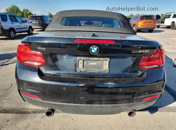 WBA2N3C50JVC29432 2018 BMW M2 Black Вид ззаду