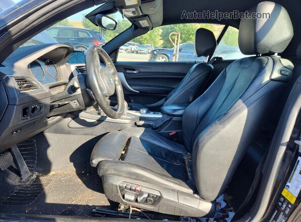 WBA2N3C50JVC29432 2018 BMW M2 Black Вид салону спереду