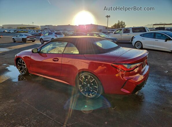 WBA33DB03TCV79218 2026 BMW 4 SERIES Red Rear left
