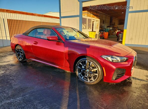 WBA33DB03TCV79218 2026 BMW 4 SERIES Red Front right