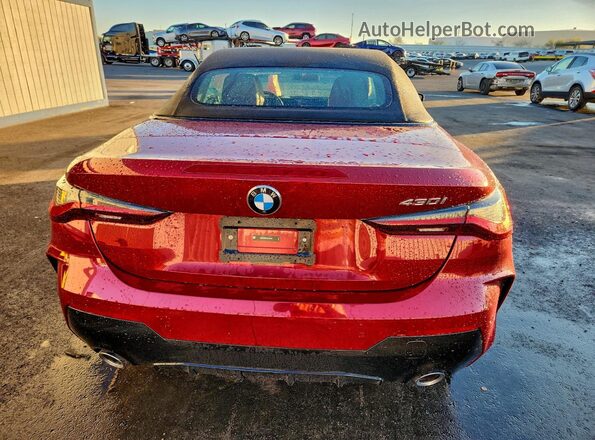 WBA33DB03TCV79218 2026 BMW 4 SERIES Red Rear view