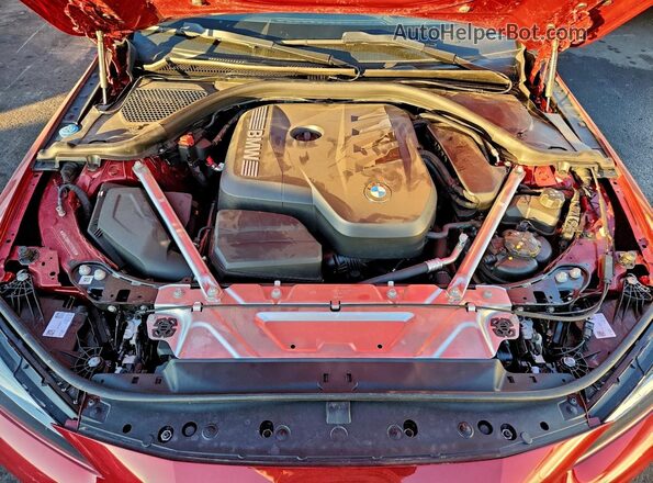 WBA33DB03TCV79218 2026 BMW 4 SERIES Red Rear interior view