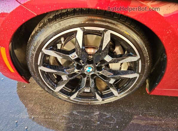 WBA33DB03TCV79218 2026 BMW 4 SERIES Red VIN sticker view