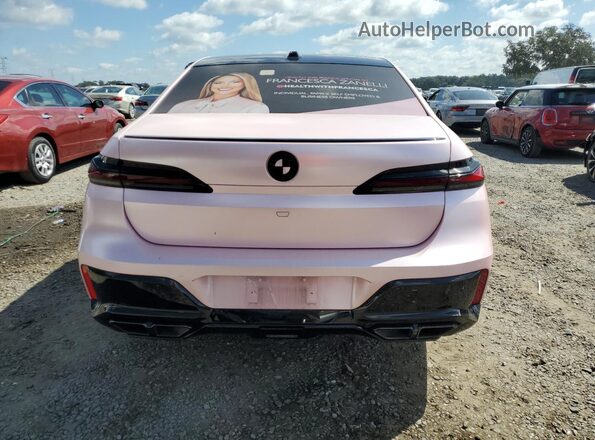 WBA33EJ01RCT01532 2024 BMW 7 SERIES Pink Rear view