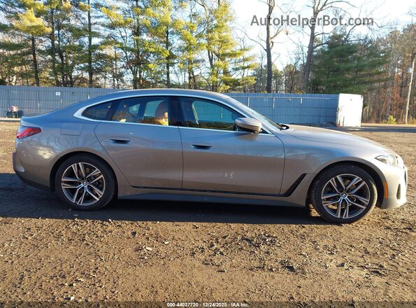 WBA33FB09SFV36947 2025 BMW 4 SERIES Gray უკანა სალონის ხედი