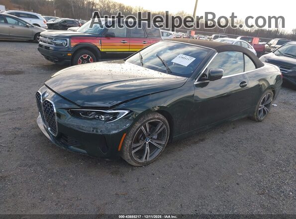 WBA43AT06PCL26031 2023 BMW 4 SERIES Green Vista tres cuartos delantera izquierda