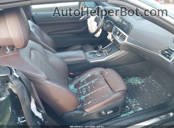 WBA43AT06PCL26031 2023 BMW 4 SERIES Green Vista interior delantera