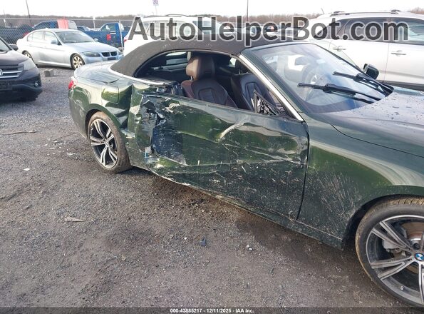 WBA43AT06PCL26031 2023 BMW 4 SERIES Green Vista frontal