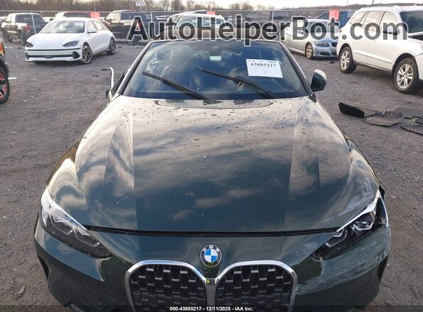 WBA43AT06PCL26031 2023 BMW 4 SERIES Green Vista del cuadro de instrumentos