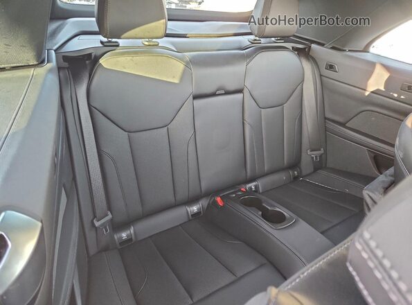 WBA43AT09PCM90521 2023 BMW 4 SERIES Blue Вид задніх сидінь