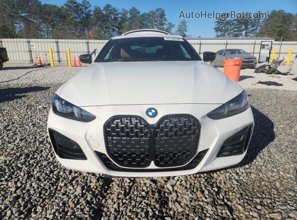 WBA43DA02SCU06486 2025 BMW 4 SERIES White Vista frontal