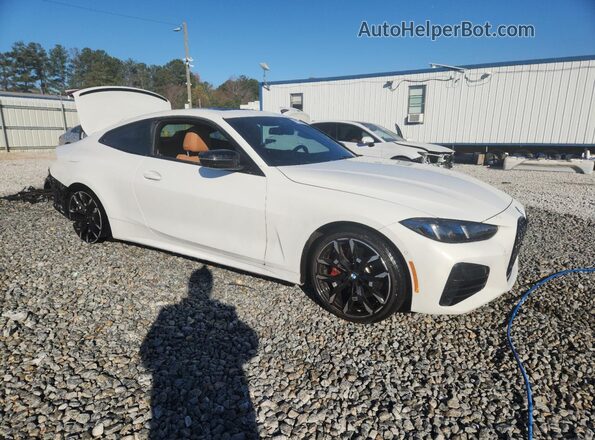 WBA43DA02SCU06486 2025 BMW 4 SERIES White Delantero derecho