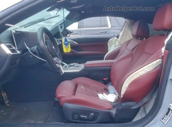 WBA43DA07SCS90461 2025 BMW 4 SERIES Gray Սալոնի դիմացի տեսք